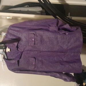 Used Woman's purple shirt with sparkles